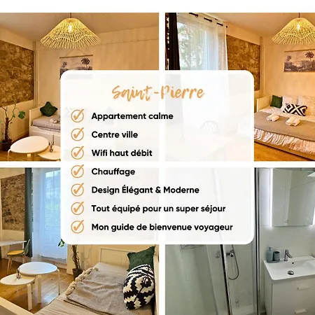 Saint-pierre - Centre - Spacieux - Confortable